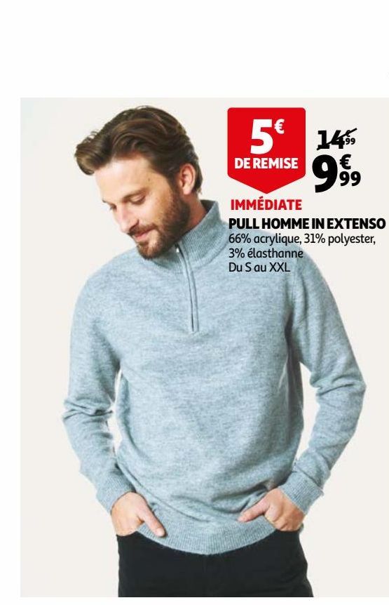 PULL HOMME IN EXTENSO