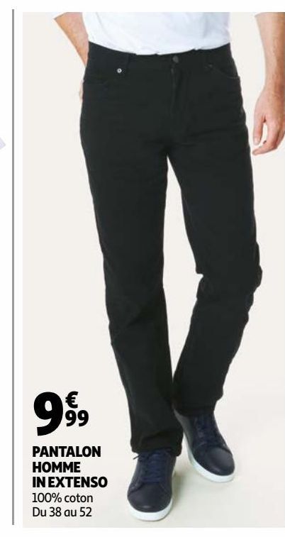PANTALON HOMME IN EXTENSO