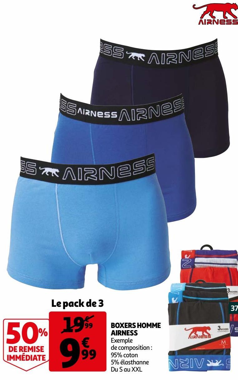 BOXERS HOMME AIRNESS