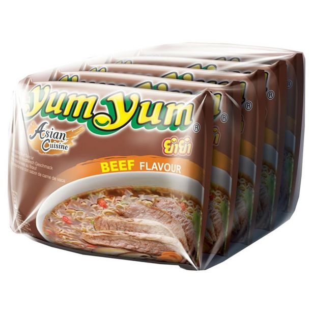 YUMYUM : Soupe de nouilles saveur boeuf offre à 1,89€