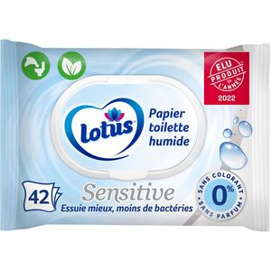 LOTUS : Pure - Lingettes papier toilette offre à 2,05€ sur Chronodrive