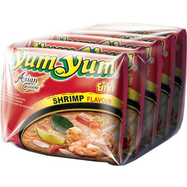 YUMYUM : Soupe de nouilles saveur crevette offre à 1,89€