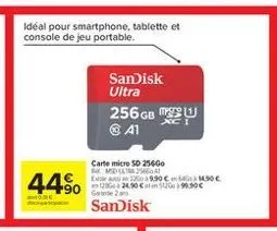 carte micro sandisk