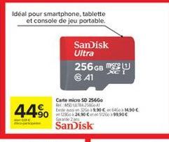 carte Micro SanDisk