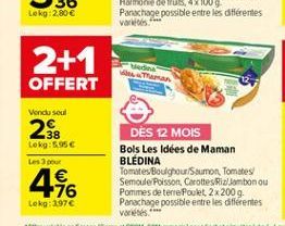 Lokg:2.80   2+1 OFFERT  Taman  238  1