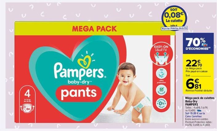 soldes Pampers