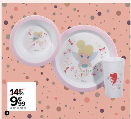 Tinker Blo*  1499    1999  Le set de repas a