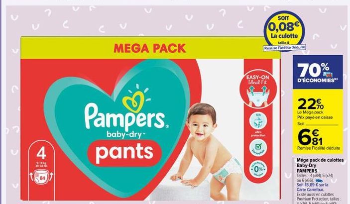 soldes Pampers