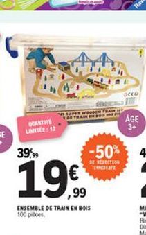 BREWER  QUANTITE  AGE 3+  LIMITLE : 12  39.  TO TARGET  19  ,  ENSEMBLE DE TRAIN EN 505 100 prices.
