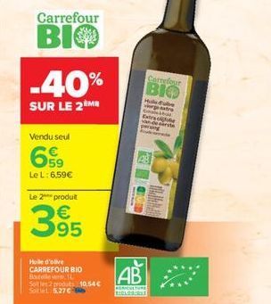 Huile d'olive Carrefour offre à 