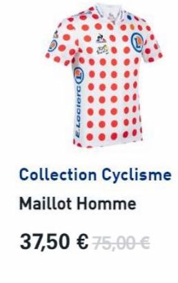 Collection Cyclisme Maillot Homme  37,50  75,00 