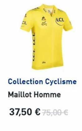 LCL  CL  LCE CCE  Collection Cyclisme Maillot Homme  37,50  75,00