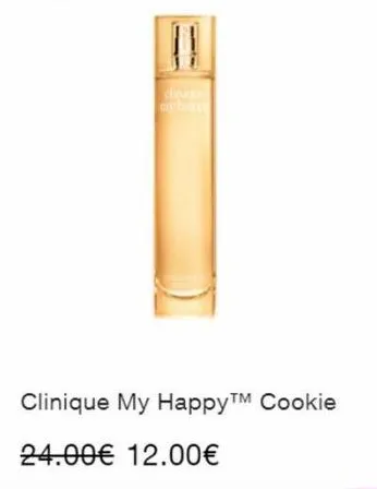 clinique my happy cookie  24.00 12.00