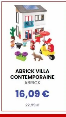 abrick villa contemporaine  abrick  16,09   22,99 