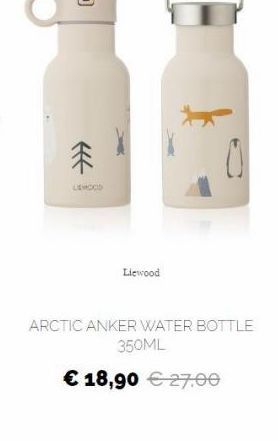 a  Liewood  ARCTIC ANKER WATER BOTTLE  350ML  18,90  27.00