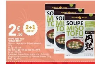 mbo  2  sol m sou to mi soupe to miso  tofu  2+1 ofert  e  50  hope mo1668 o wa  104  174 sasha 2,00 2019 2020  apo