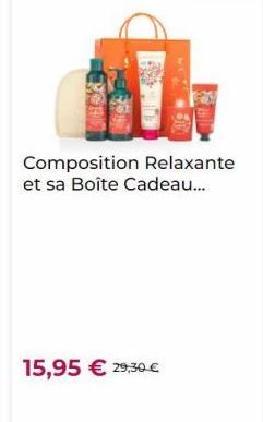 Composition Relaxante et sa Boîte Cadeau...  15,95  29.30 