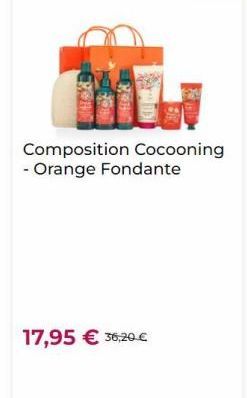 Composition Cocooning - Orange Fondante  17,95  36:20