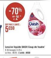 lessive liquide Dash