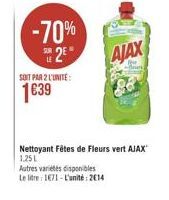 fleurs Ajax