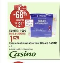 -68%  casino maxi  canottes  sasorat  2 max