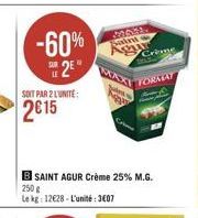 crème Saint Agur