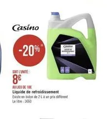 liquide de refroidissement