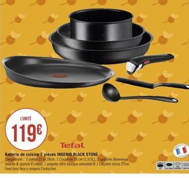 Batterie de cuisine Tefal