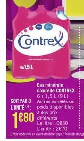 ca  Contrex  6x1,5L  1680