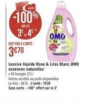 lessive liquide omo