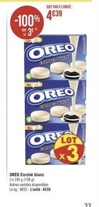 blanc Oreo