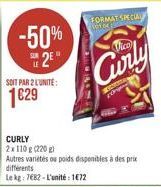 dés jeux Curly