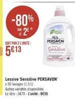 lessive Persavon