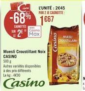 -68% 1667 32 Max  CHONETTES  cine  MLESTI GHOUSTILLANT  Casino  Casino