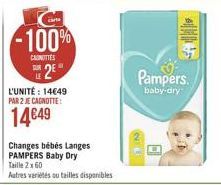carottes Pampers