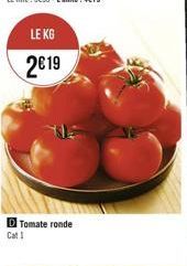LE KG 2019  D Tomate ronde Catt