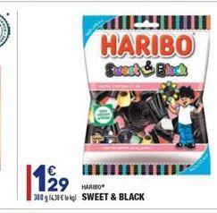 HARIBO Sex & B  1929  29 MARIO  30091608 SWEET & BLACK