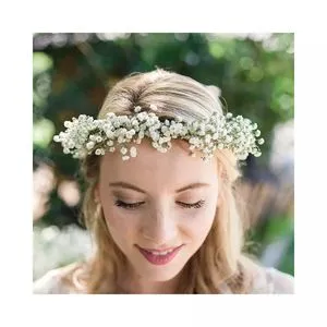 Couronne de Gypsophile Green offre à 20€ sur Le Jardin des Fleurs