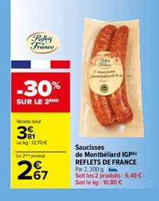 saucisses Reflets de France