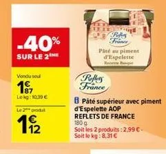 pâté reflets de france