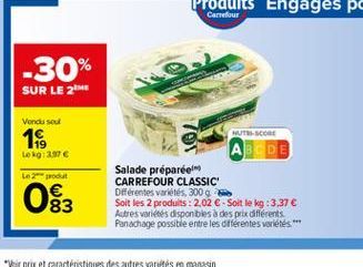 salade Carrefour