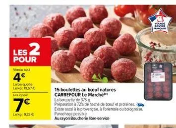 viande carrefour