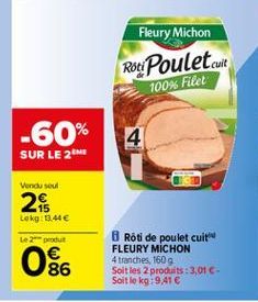 poulet Fleury Michon