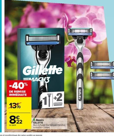 soldes Gillette