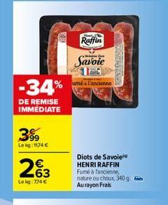 soldes Henri Raffin