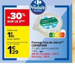 fromage frais Carrefour