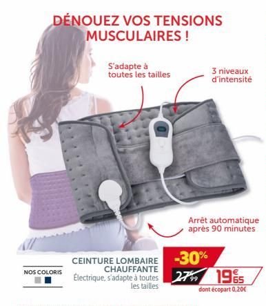 Ceinture lombaire