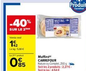 muffins Carrefour