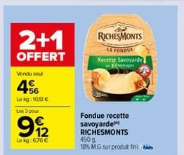 fondue RichesMonts