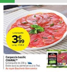 carpaccio Charal